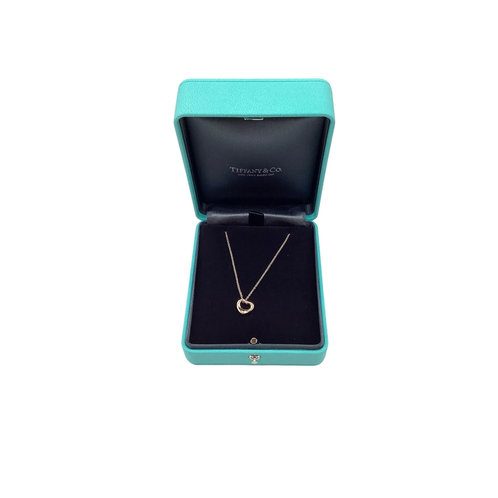 ティファニー　オープンハート　ネックレス　750