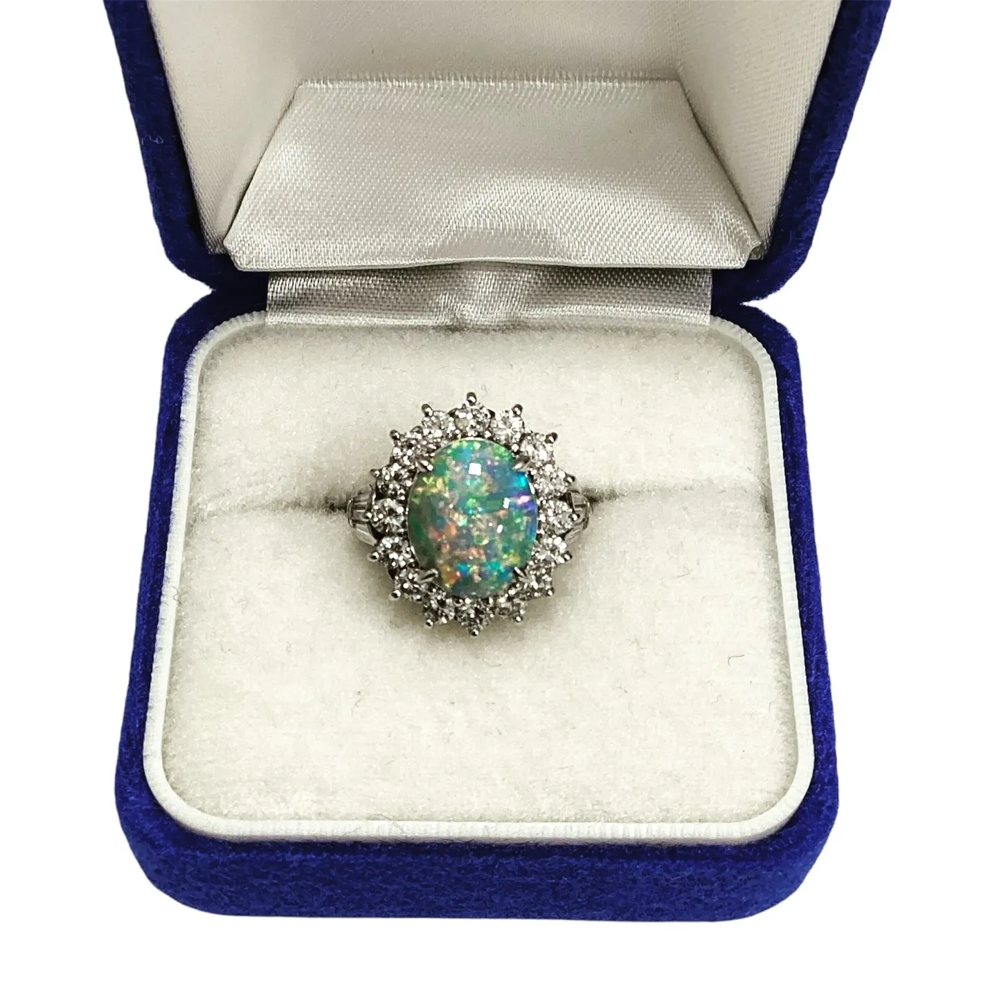 買取品のご紹介☆プラチナ オパールリング