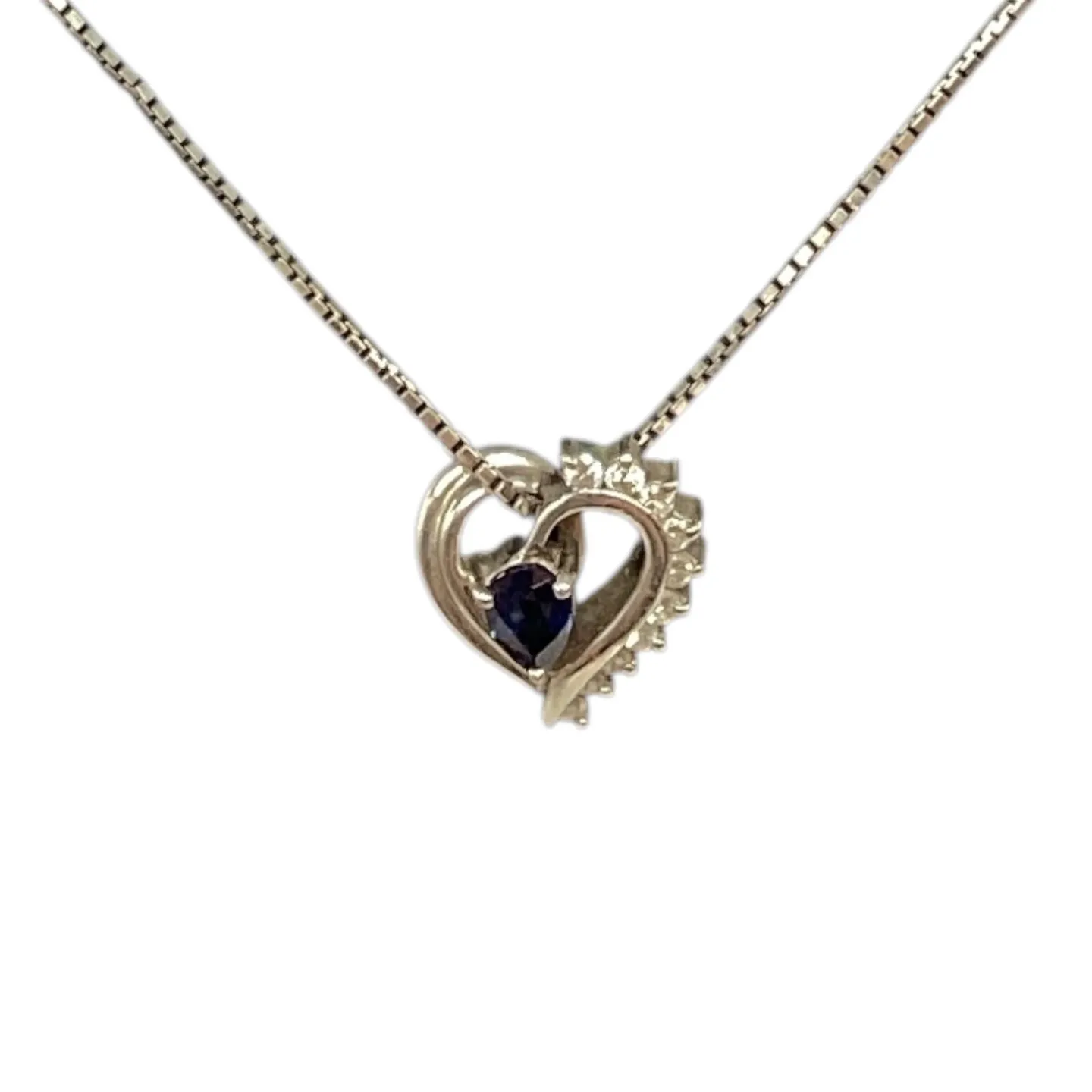 買取品のご紹介！t900/Pt850　サファイアネックレス　