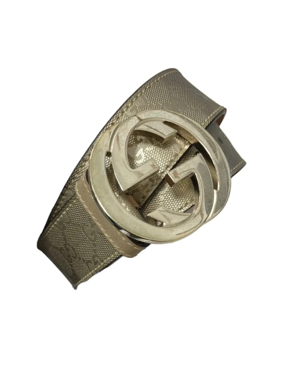 グッチ  グッチシマ インターロッキングG ベルト