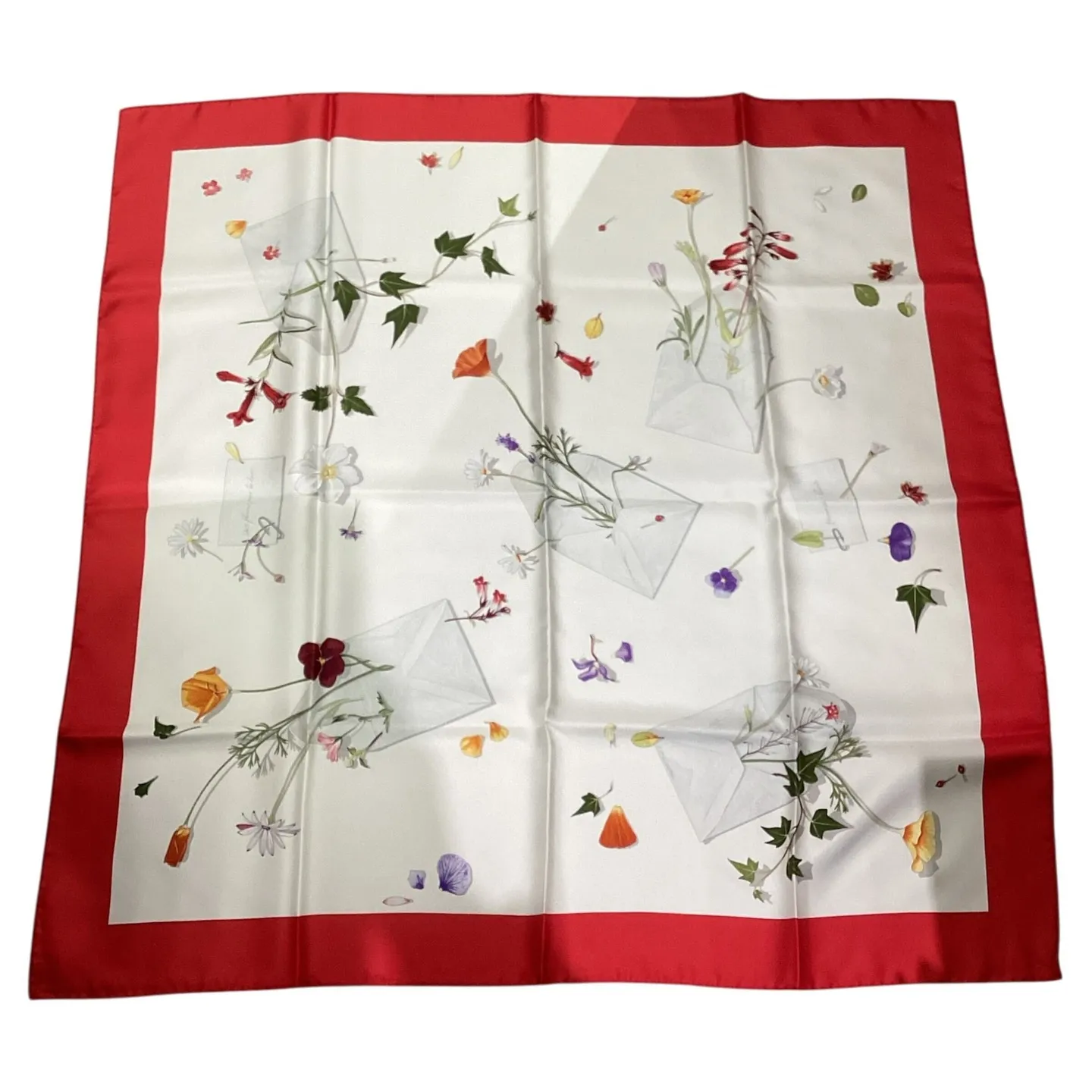 買取品のご紹介！エルメス スカーフ カレ90 花の手紙